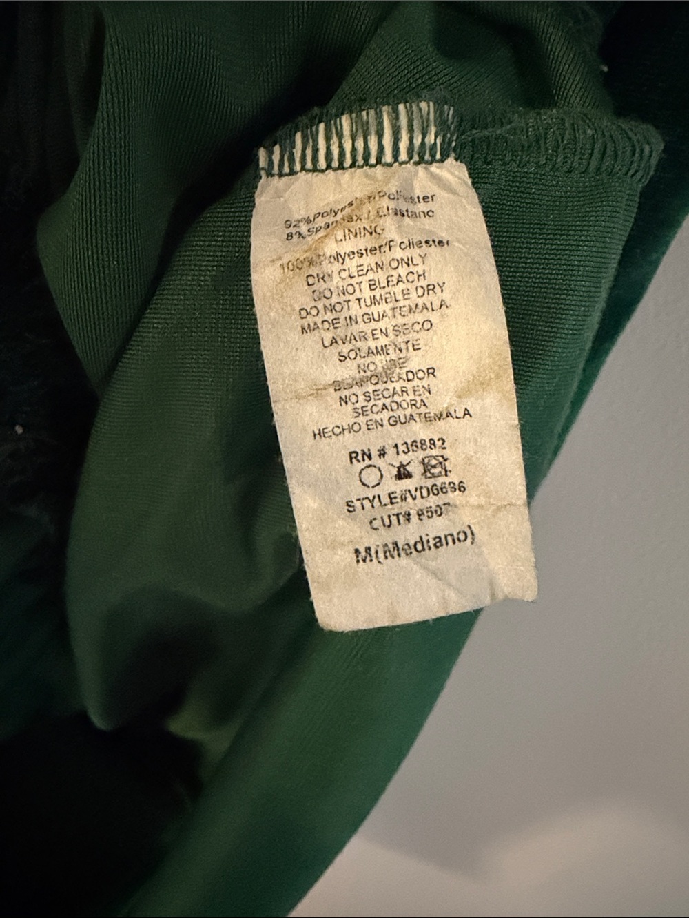 Windsor Deep Green Ruched Mini Dress - Picture 5 of 5